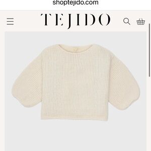 Cream Crew Neck Sweater with Cozy Design